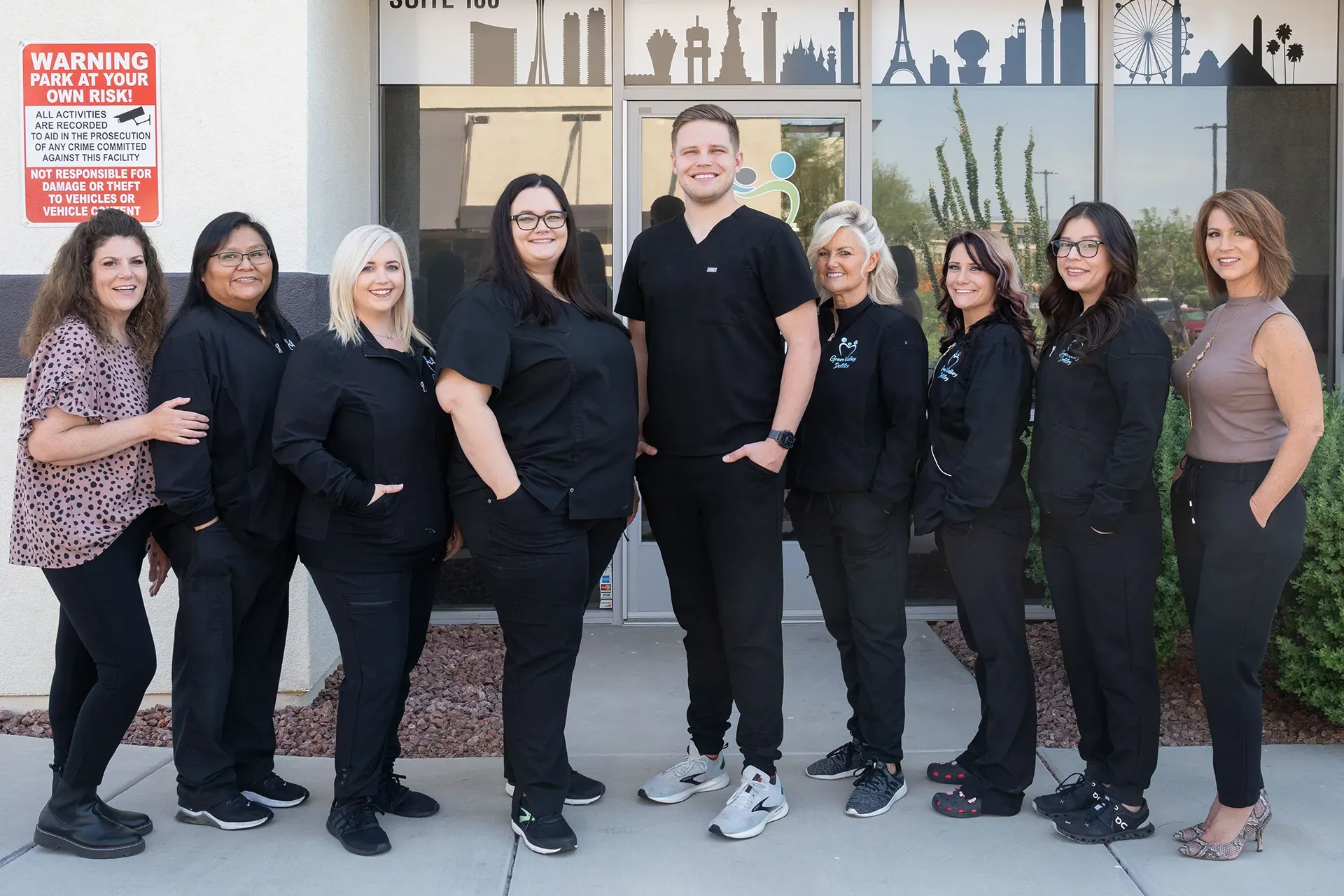 The Green Valley Dentistry team